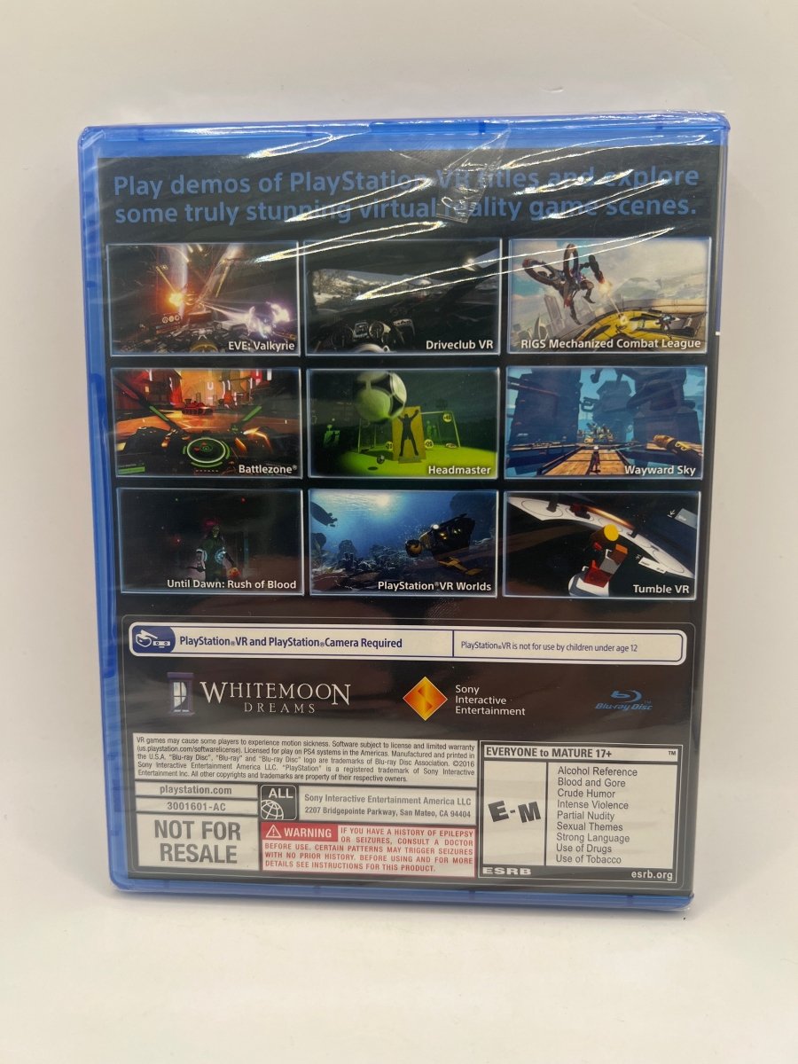PlayStation VR Demo Disc CL02 (NEW) PlayStation 4