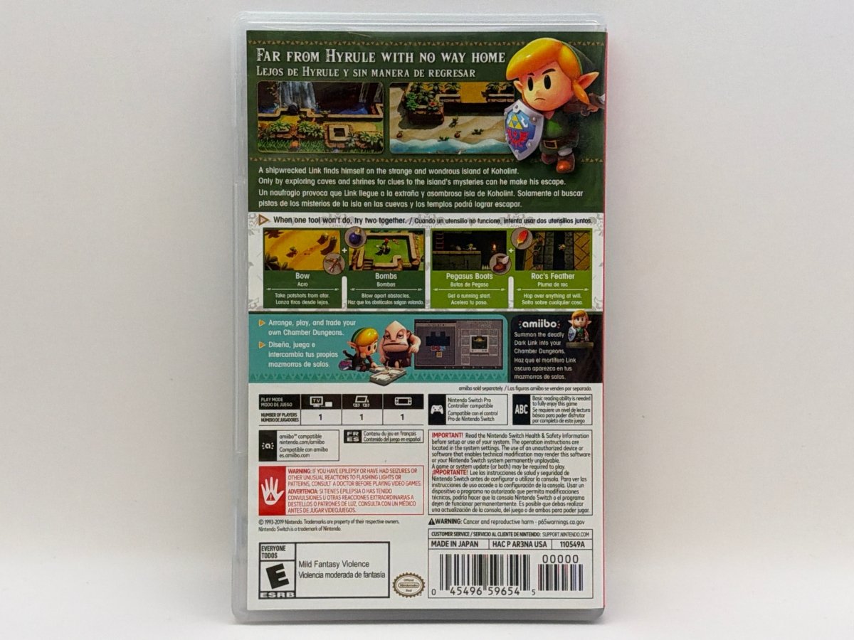 Zelda Link's Awakening CL01 (CIB) Nintendo Switch