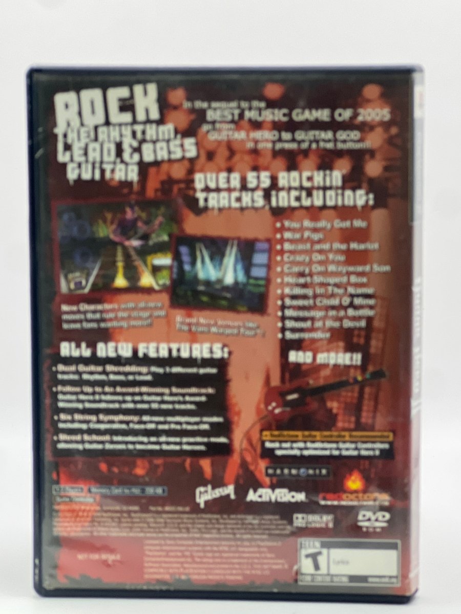 Guitar Hero II CL01 (Missing Manual) PlayStation 2