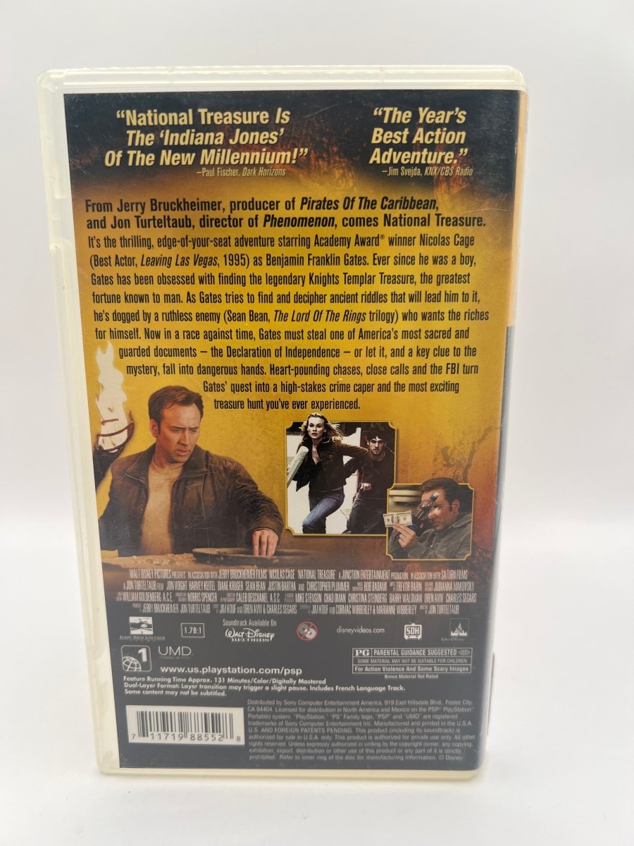 National Treasure [UMD] CL01 (CIB) PSP