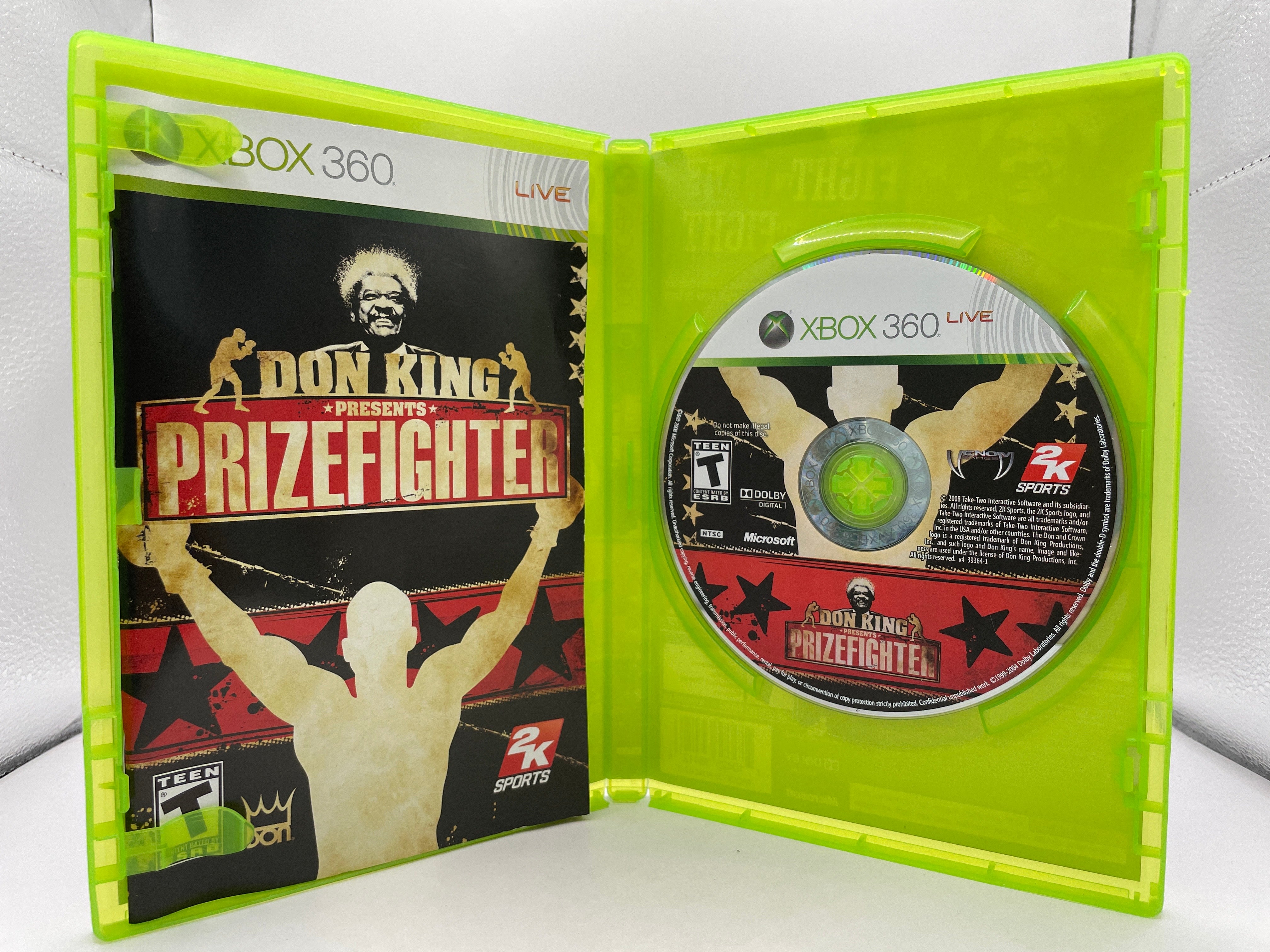 Don King Presents Prize Fighter CL01 (CIB) Xbox 360
