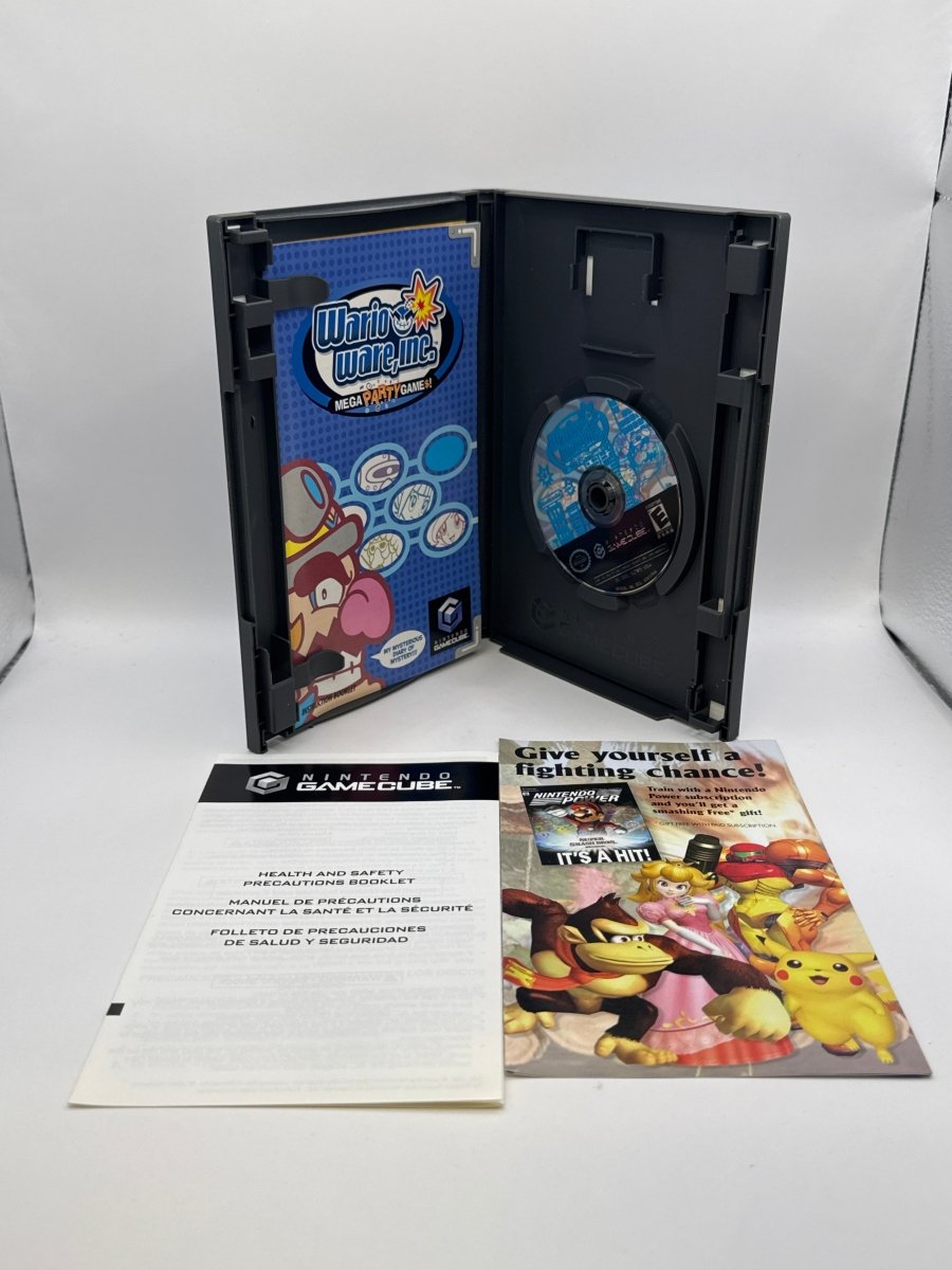Wario Ware Mega Party Games CL01 (CIB) Nintendo GameCube