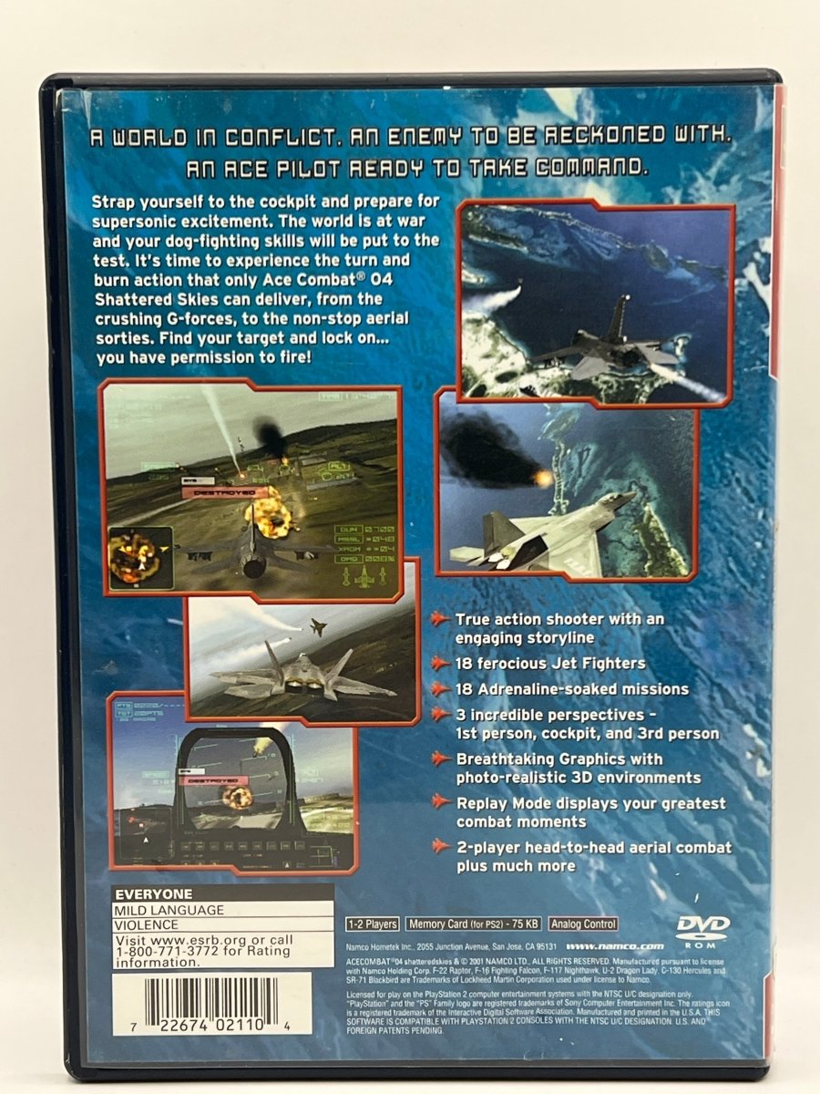 Ace Combat 4 [Greatest Hits] CL02 (CIB) PlayStation 2