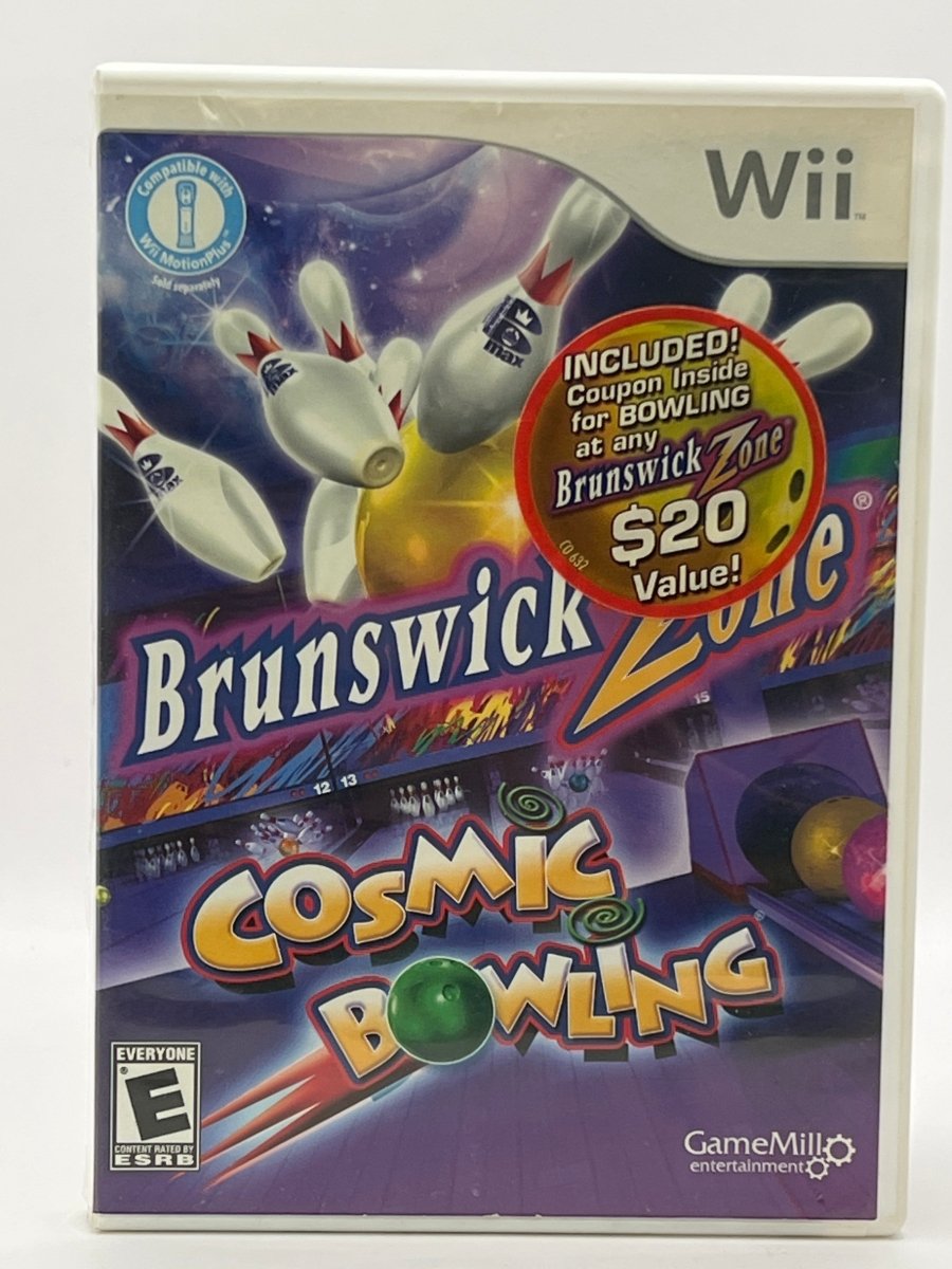 Brunswick Cosmic Bowling CL01 (CIB) Nintendo Wii