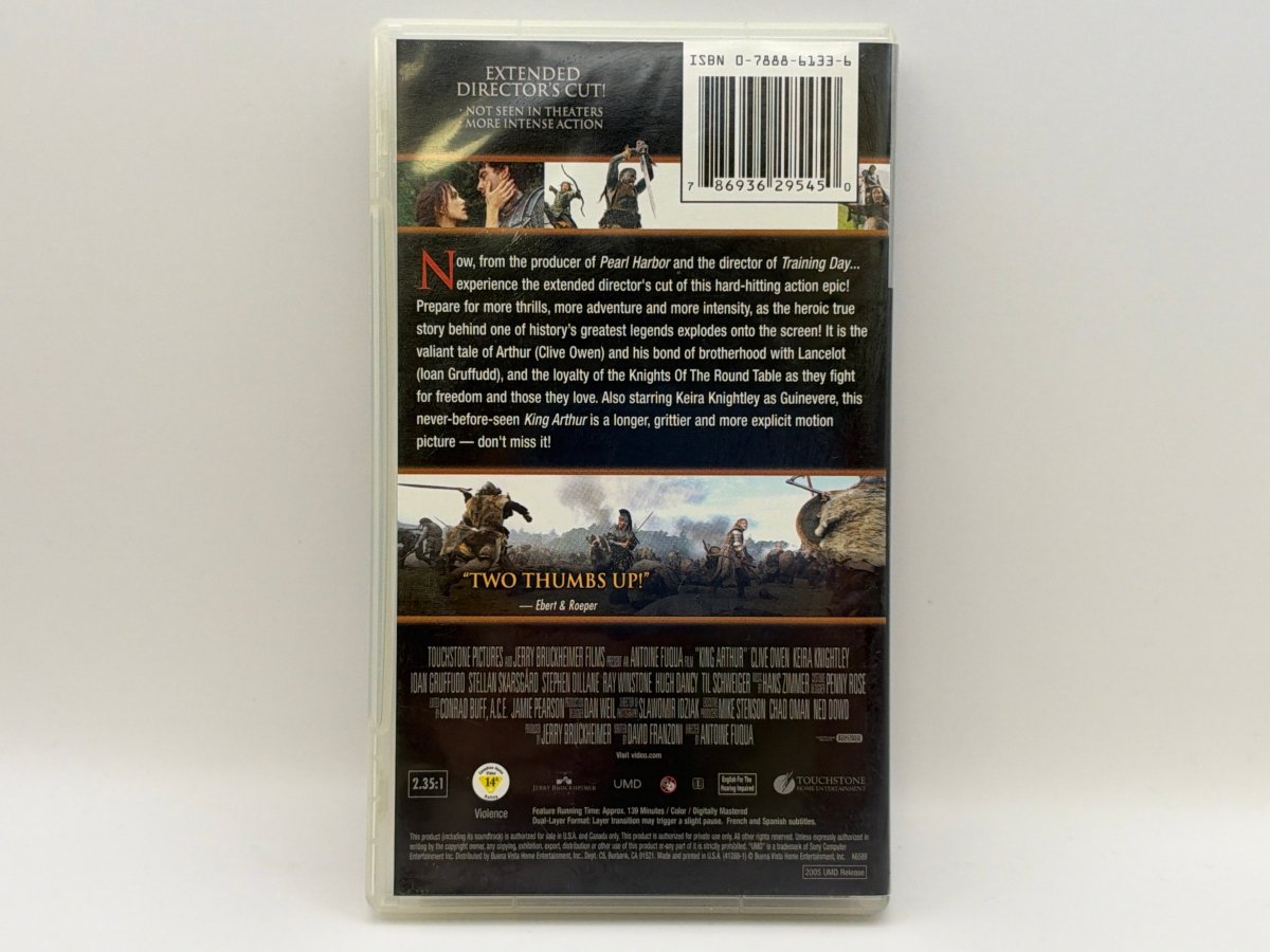 King Arthur: Director's Cut [UMD] CL01 (CIB) PSP