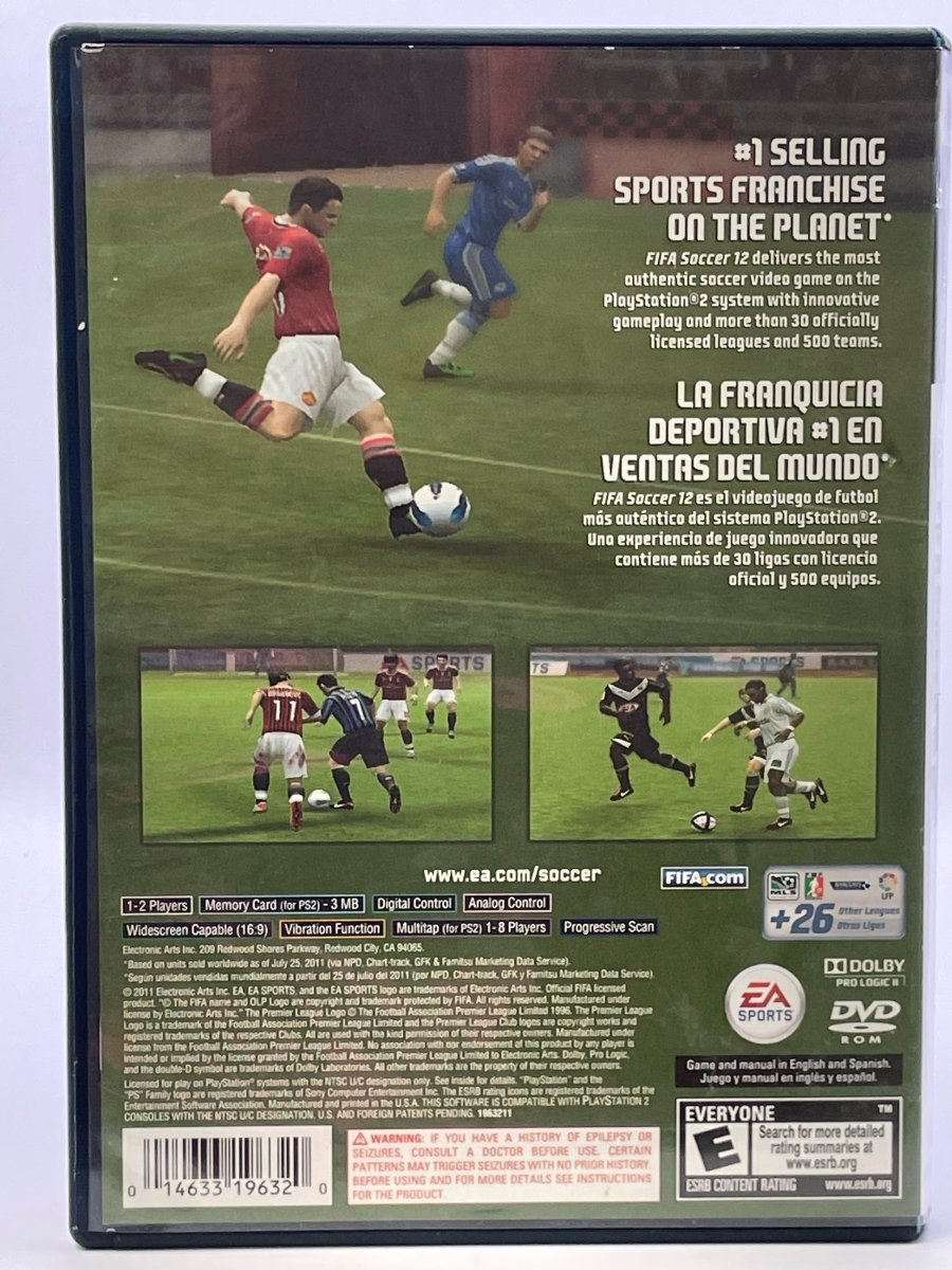 FIFA Soccer 12 CL01 (CIB) PlayStation 2