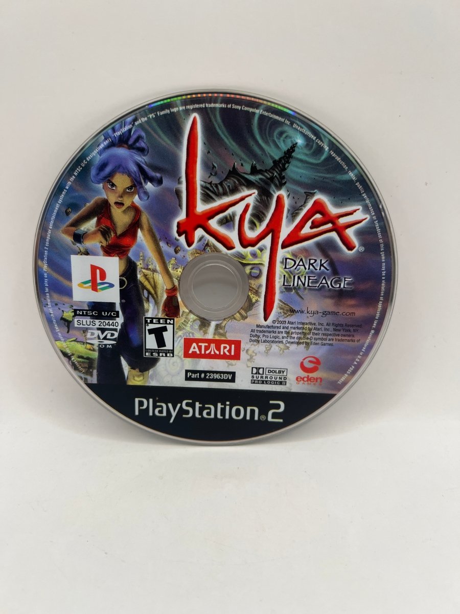 Kya Dark Lineage CL01 (Disc Only) PlayStation 2