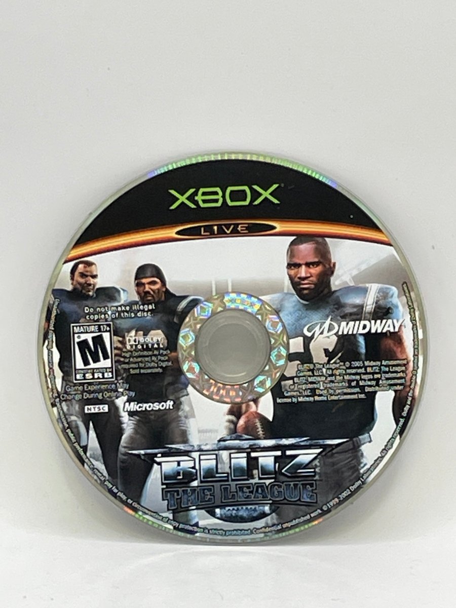 Blitz the League CL01 (Loose Disc) Original Xbox