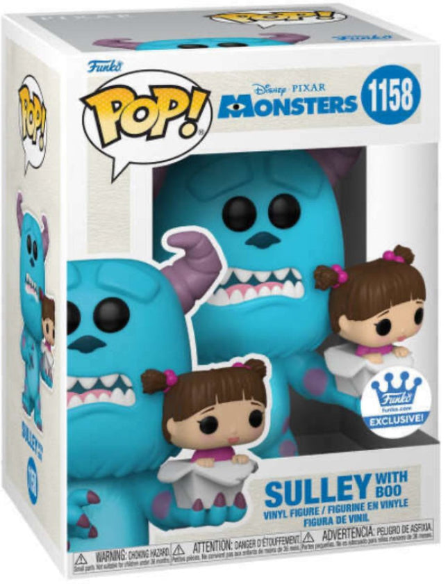 Monsters Inc: Sulley With Boo #1158 (Funko Exclusive) - In Box - Funko Pop