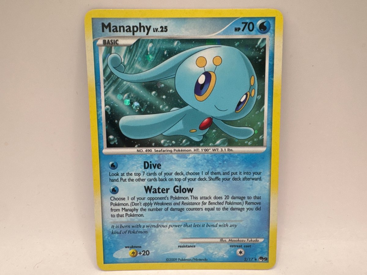 Manaphy 02/17 (NM) CL01 Pokemon