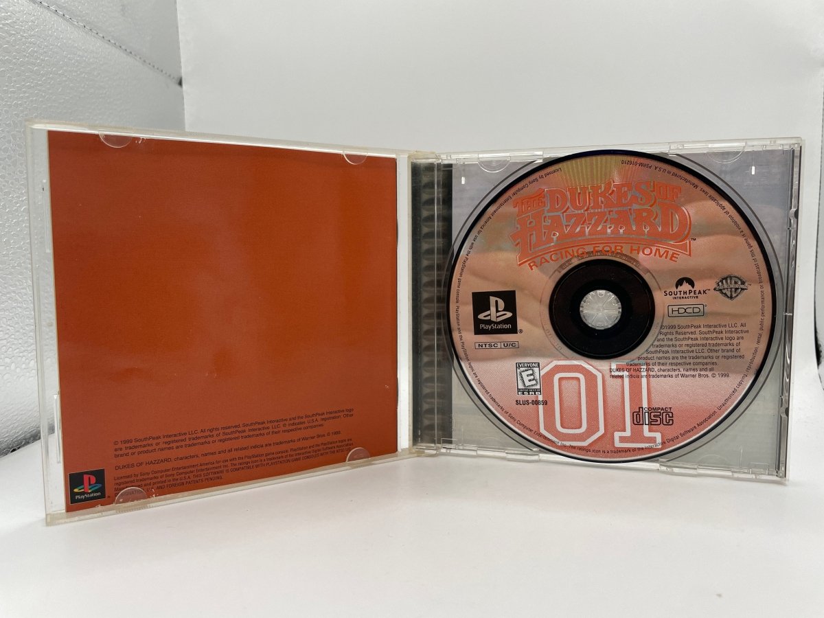 Dukes of Hazzard Racing for Home CL01 (CIB) Playstation One