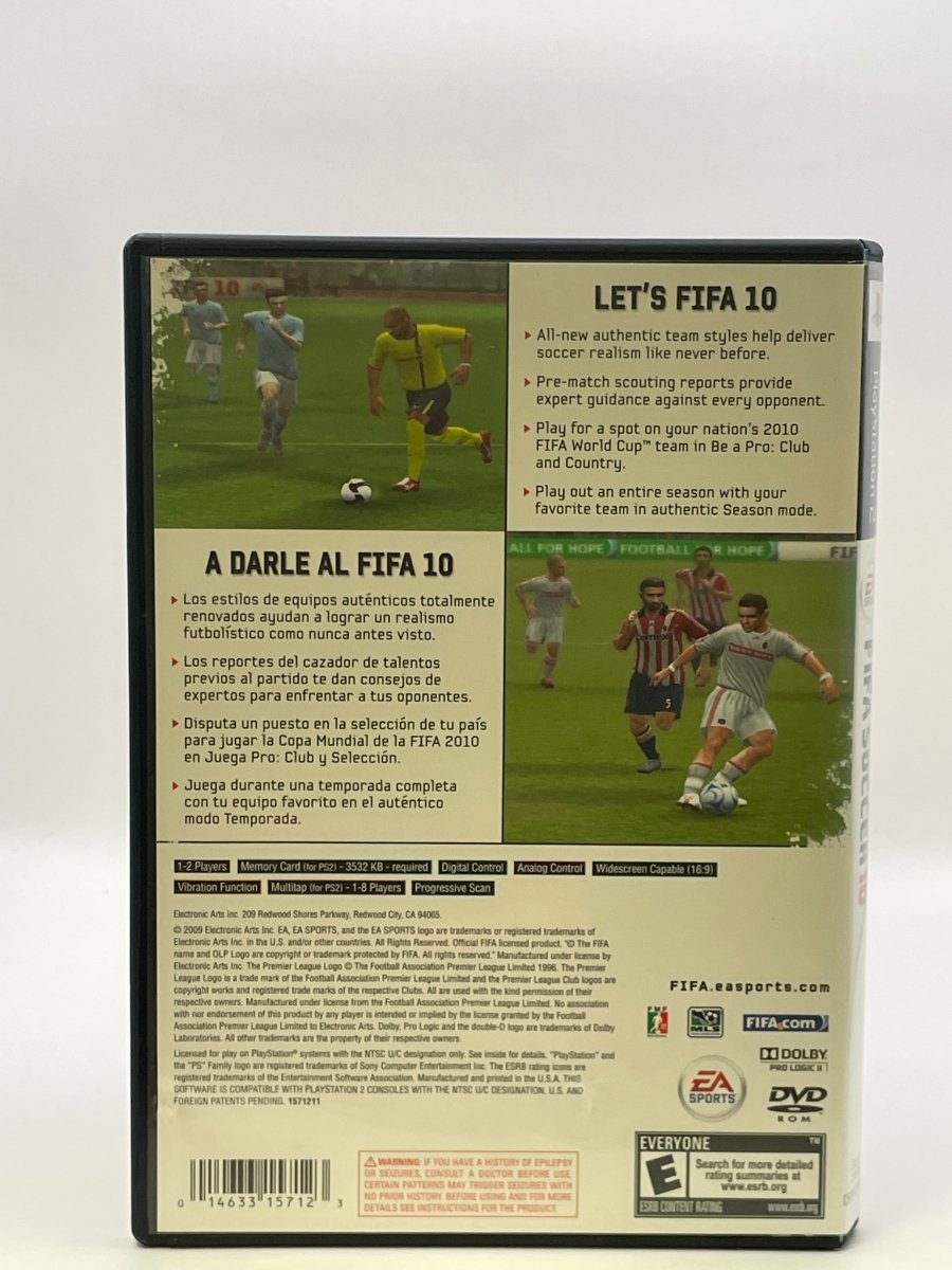 FIFA Soccer 10 CL01 (CIB) PlayStation 2