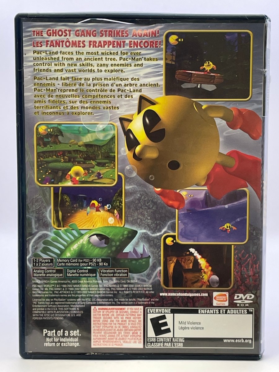 Pac-Man World 2 CL01 (Missing Manual) PlayStation 2