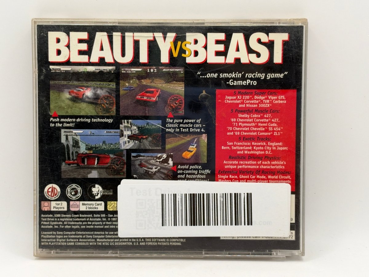 Test Drive 4 CL01 (CIB) Playstation One