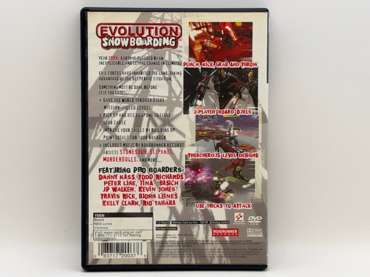 Evolution Snowboarding CL01 (CIB) PlayStation 2