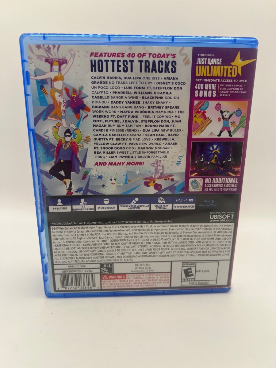 Just Dance 2019 CL01 (CIB) PlayStation 4