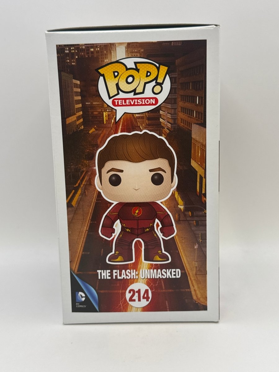 The Flash: The Flash Unmasked - 2015 Summer Convention Exclusive #214 Funko Pop