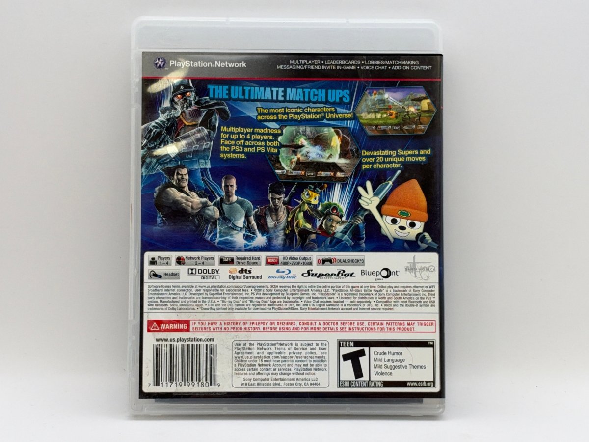 Playstation All-Stars Battle Royale CL02 (CIB) Playstation 3