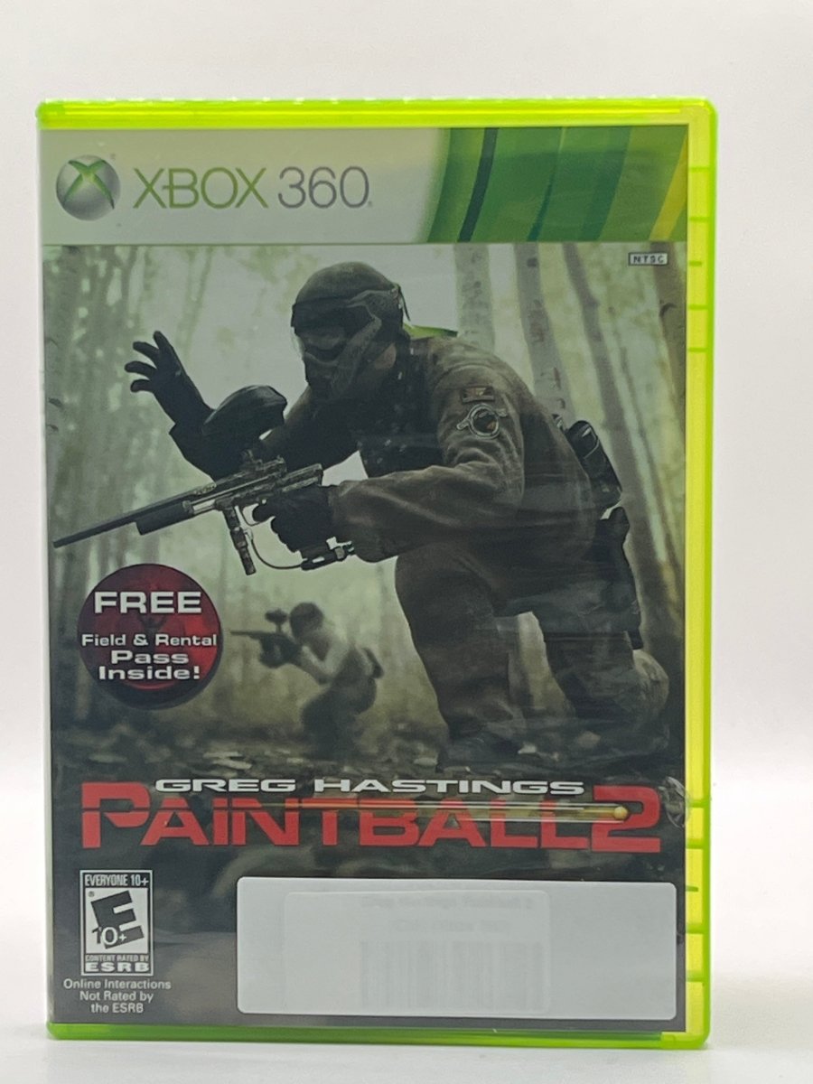 Greg Hastings Paintball 2 CL01 (CIB) Xbox 360