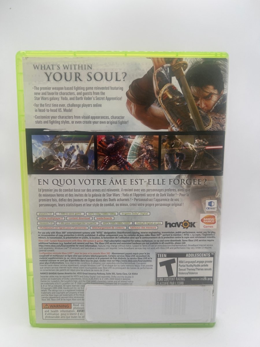 Soul Calibur IV CL01 (CIB) Xbox 360