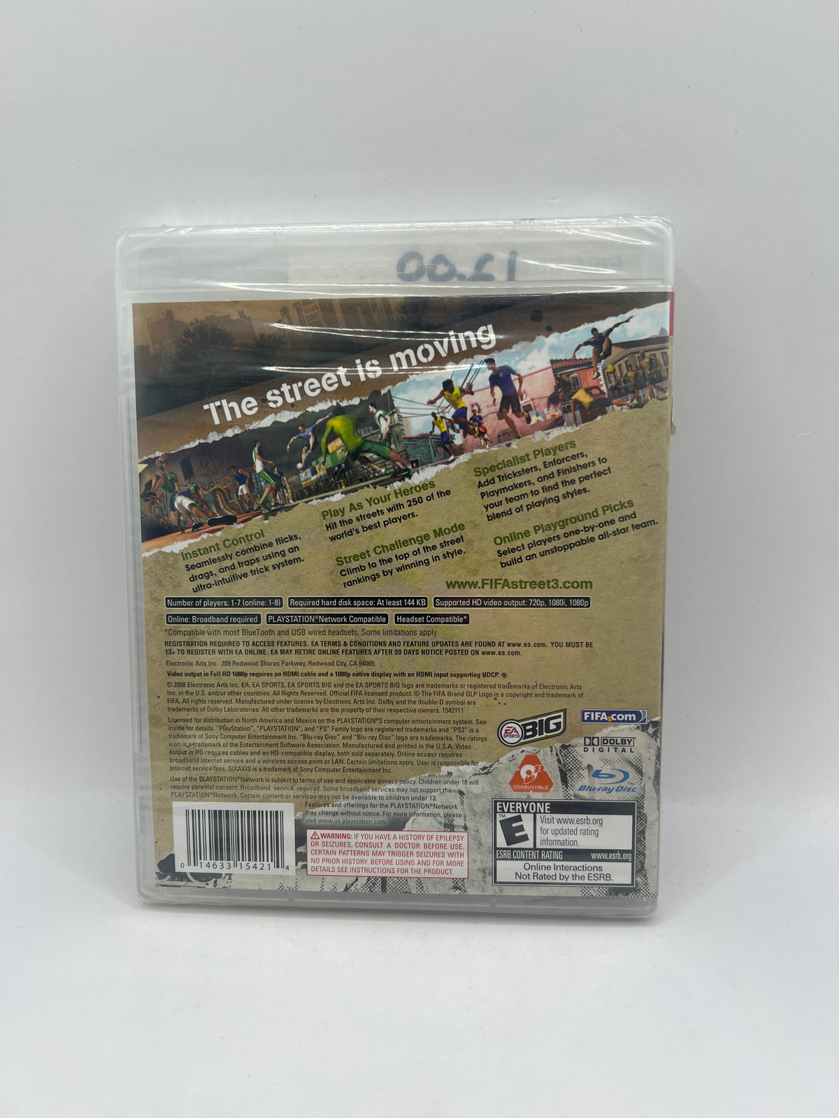 FIFA Street 3 CL01 (NEW) PlayStation 3