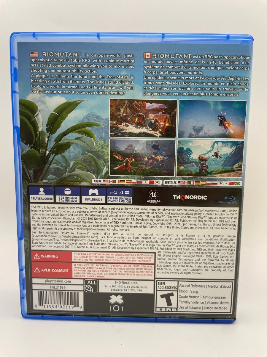 Biomutant CL01 (CIB) PlayStation 4