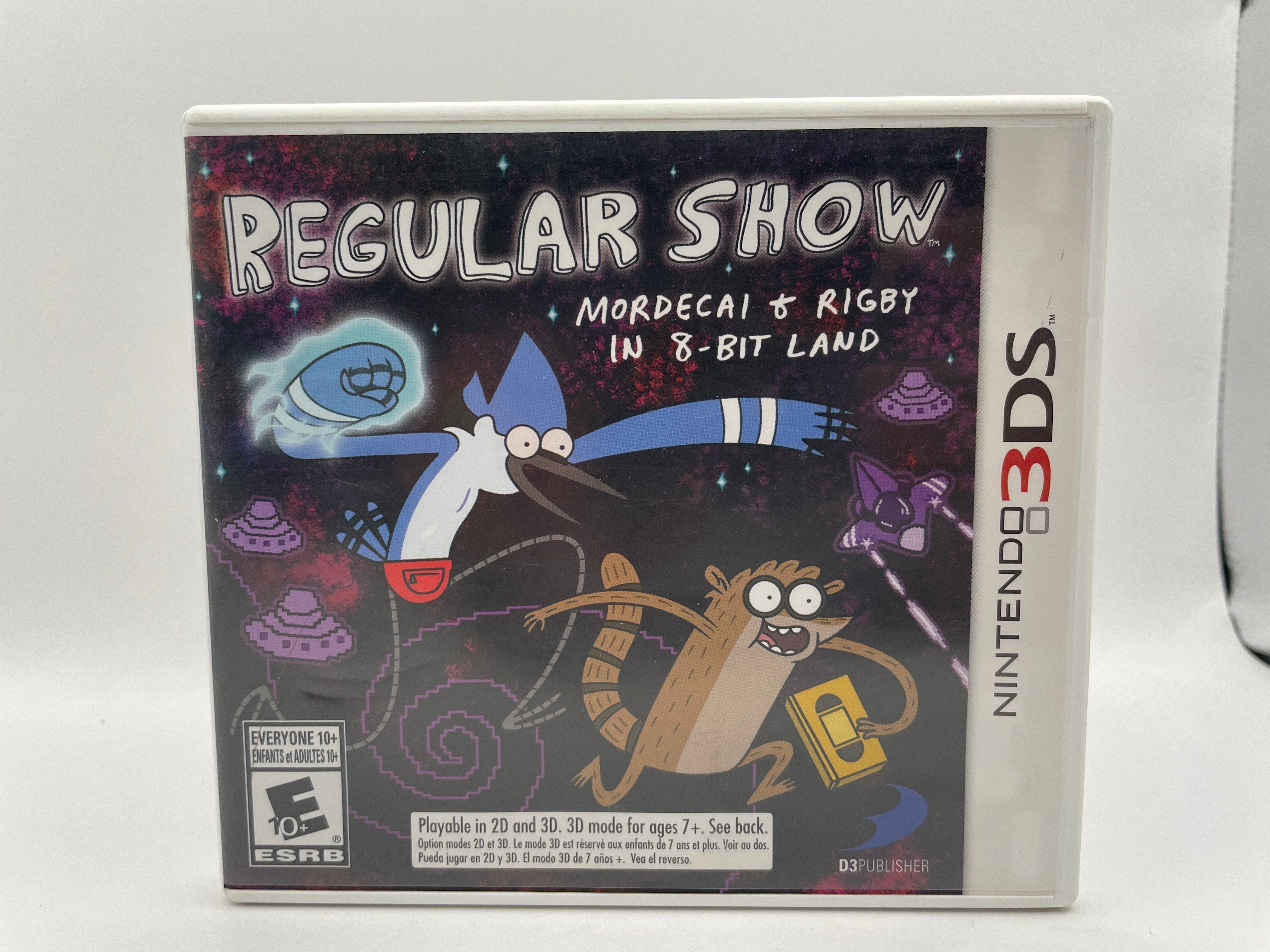 Regular Show: Mordecai & Rigby in 8-Bit Land CL01 (CIB) Nintendo 3DS