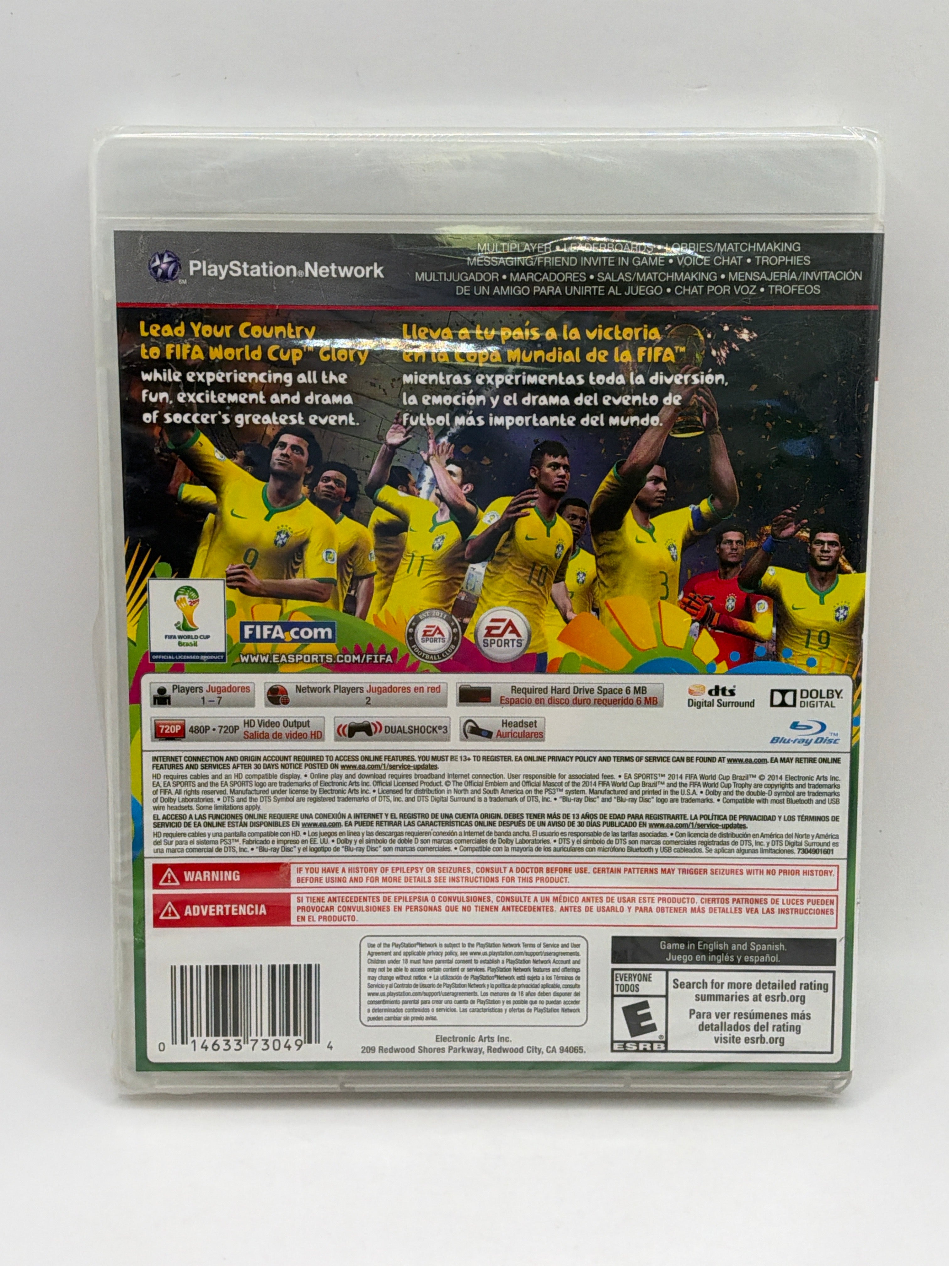 2014 FIFA World Cup Brazil CL03 (NEW) PlayStation 3