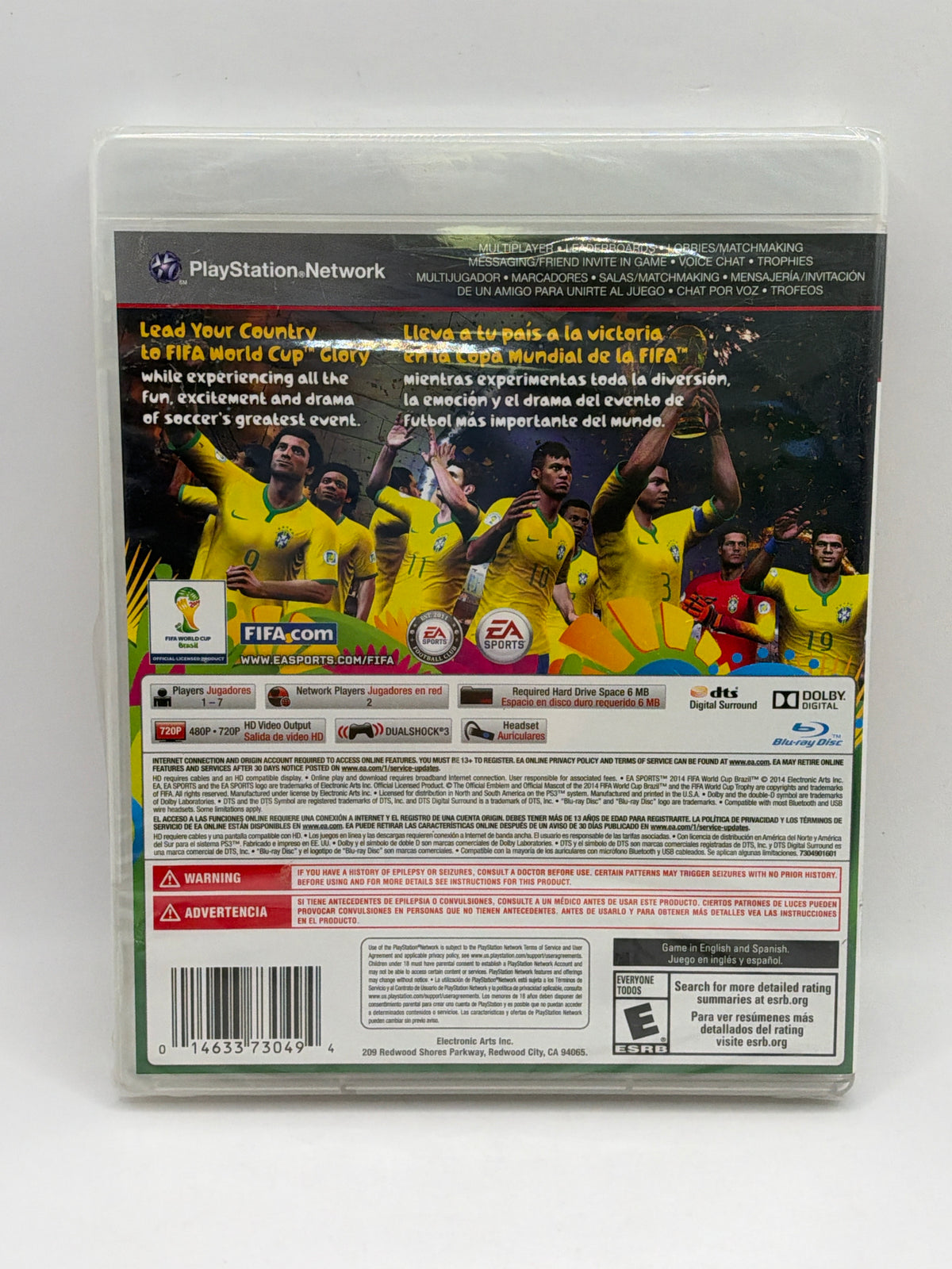 2014 FIFA World Cup Brazil CL03 (NEW) PlayStation 3