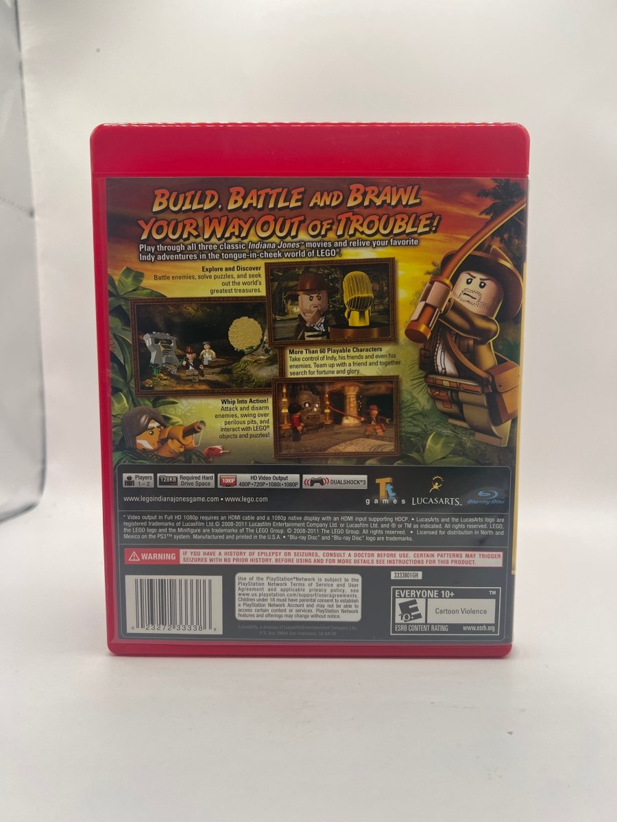 LEGO Indiana Jones The Original Adventures [Greatest Hits] CL01 (CIB) Playstation 3