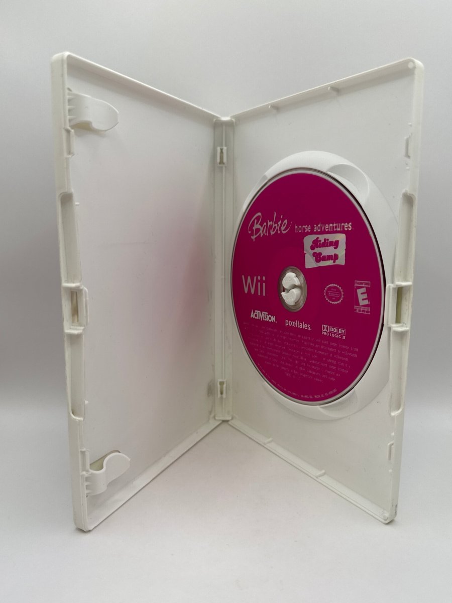 Barbie Horse Adventures: Riding Camp CL01 (Missing Manual) Nintendo Wii