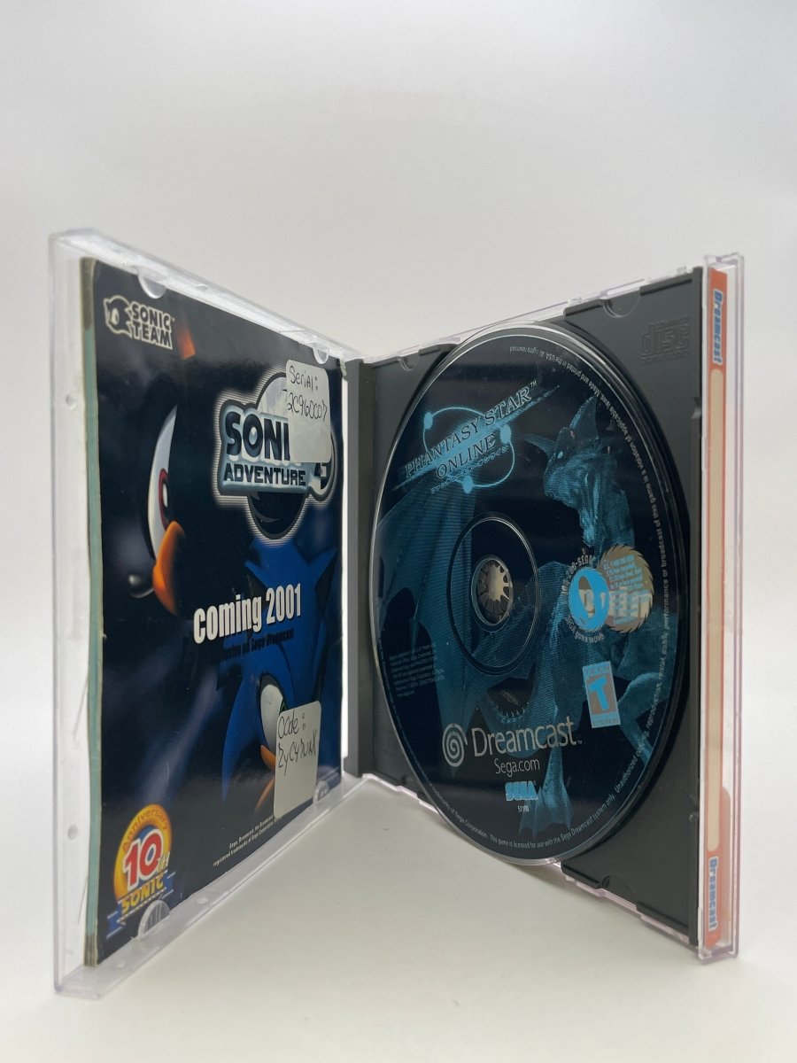 Phantasy Star Online CL01 (CIB) Sega Dreamcast
