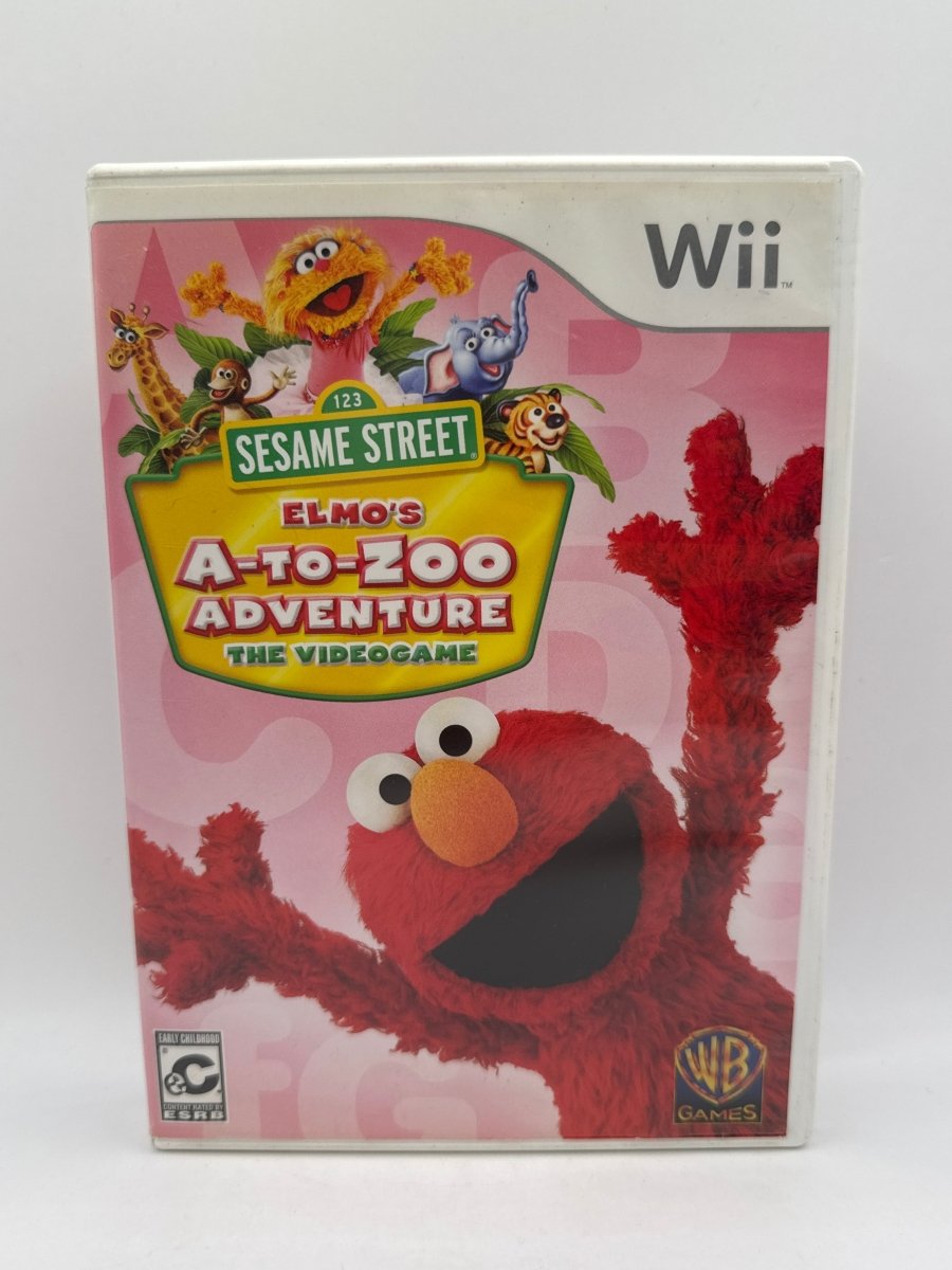 Sesame Street: Elmo's A-To-Zoo Adventure CL01 (CIB) Nintendo Wii