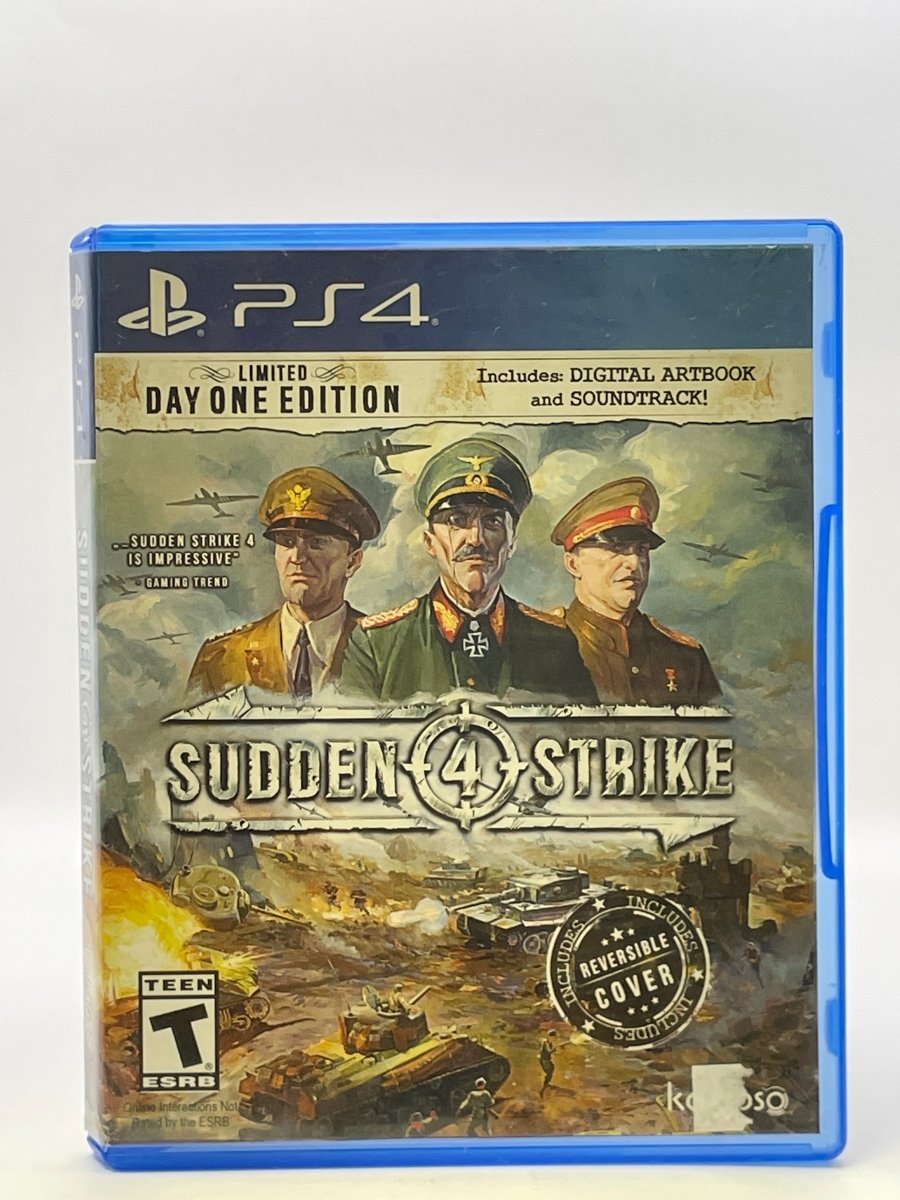 Sudden Strike 4 CL01 (CIB) PlayStation 4