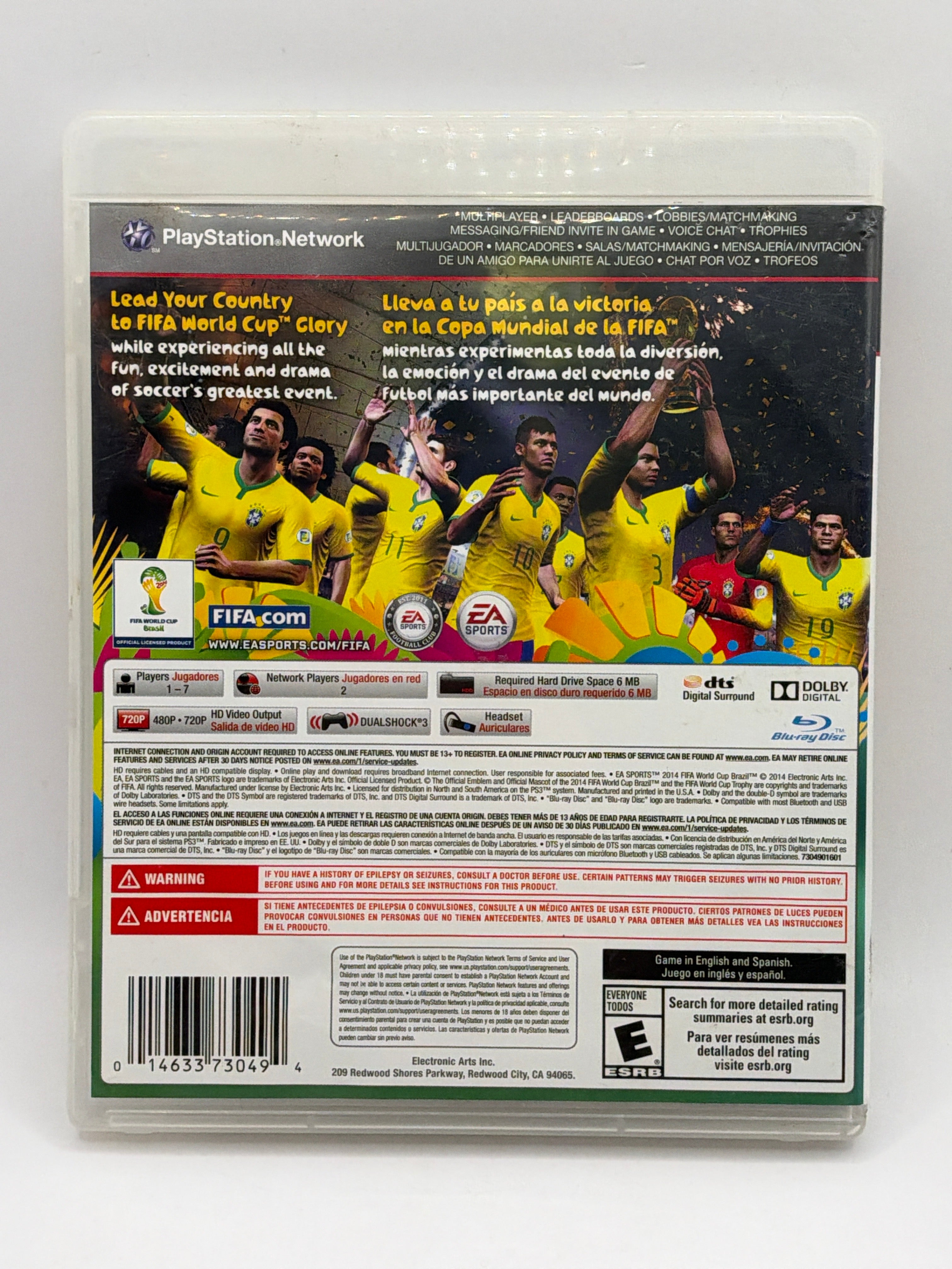2014 FIFA World Cup Brazil CL02 (CIB) Playstation 3