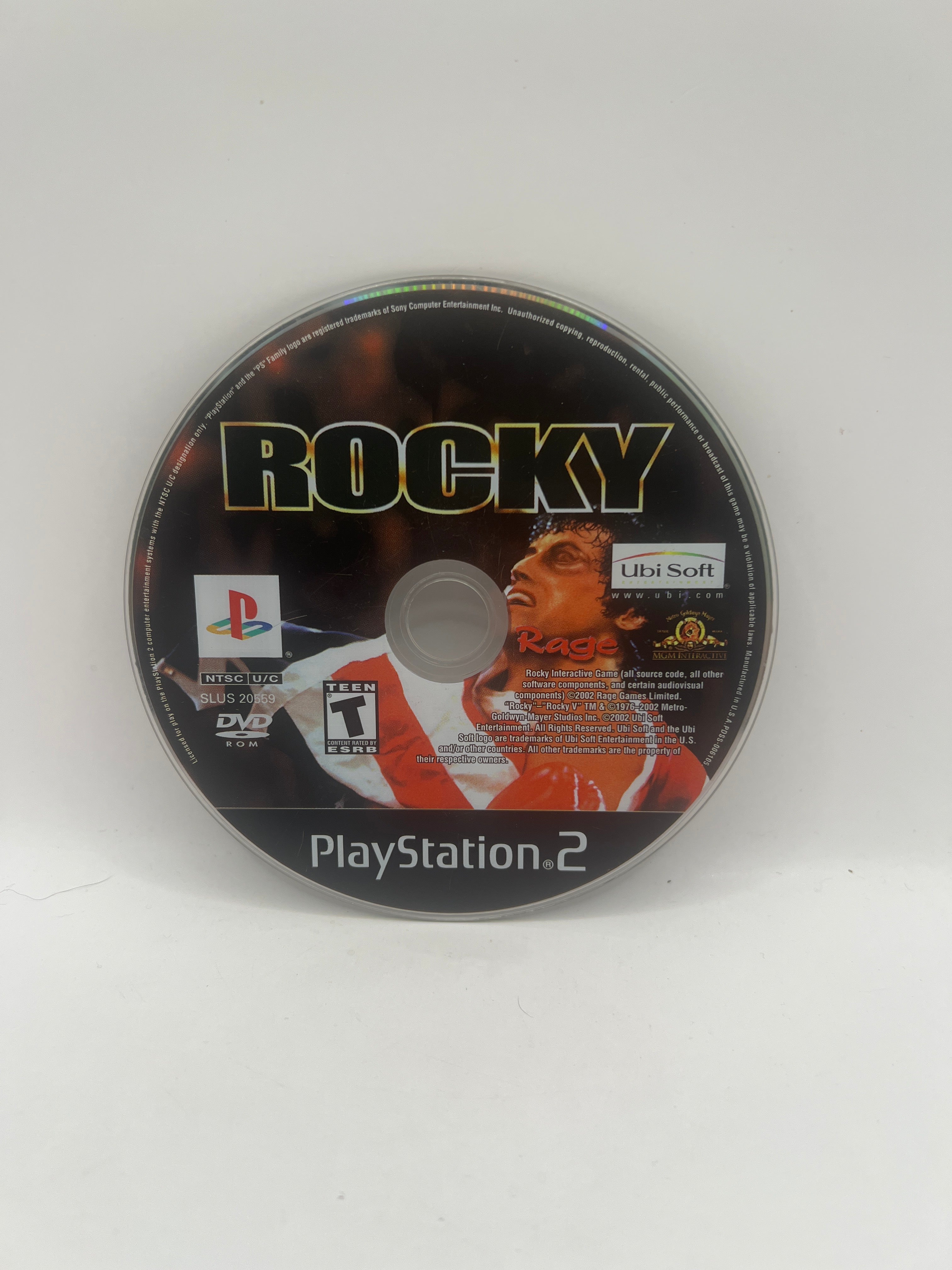 Rocky CL01 (Disc Only) PlayStation 2