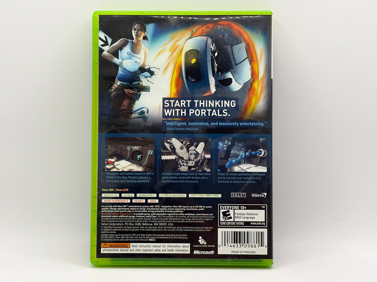 Portal 2 CL01 (CIB) Xbox 360
