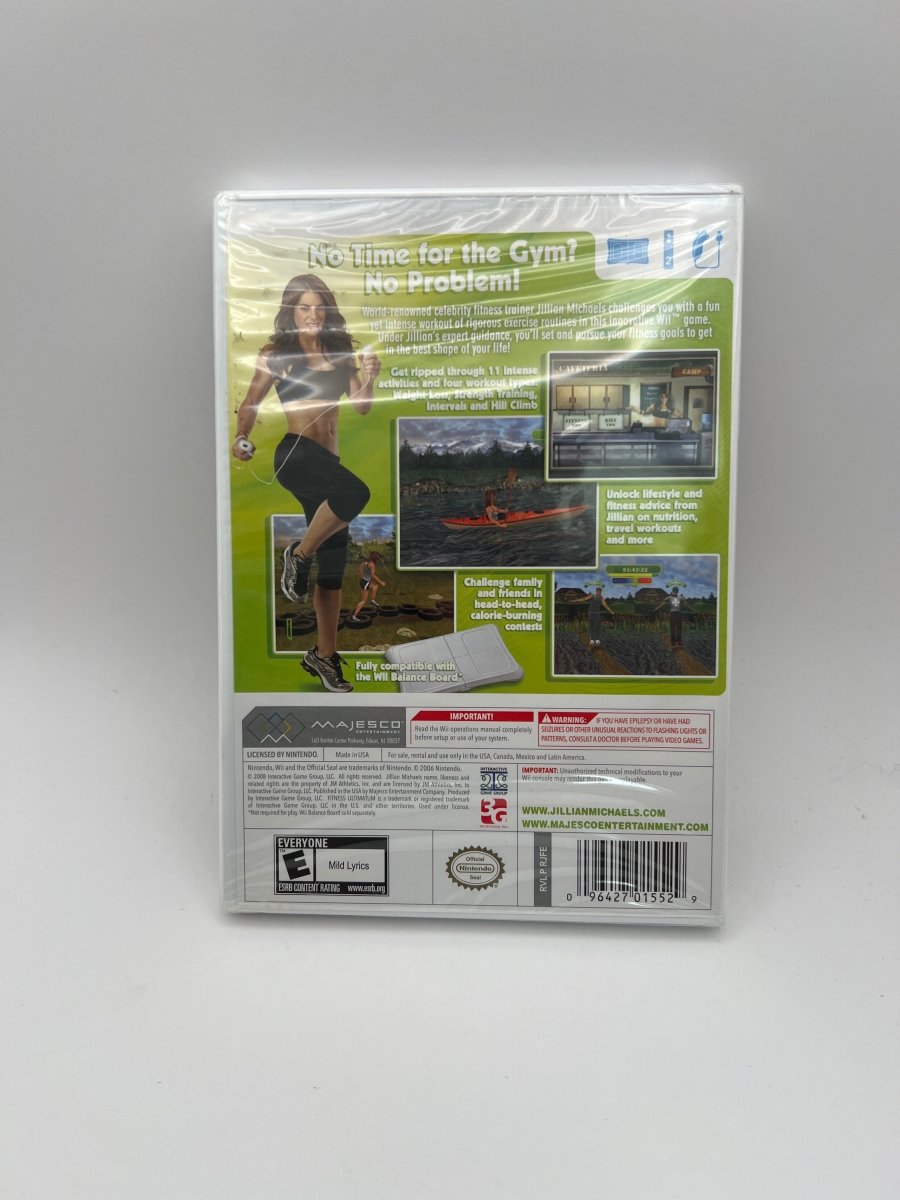 Jillian Michaels Fitness Ultimatum 2009 CL01 (New) Nintendo Wii