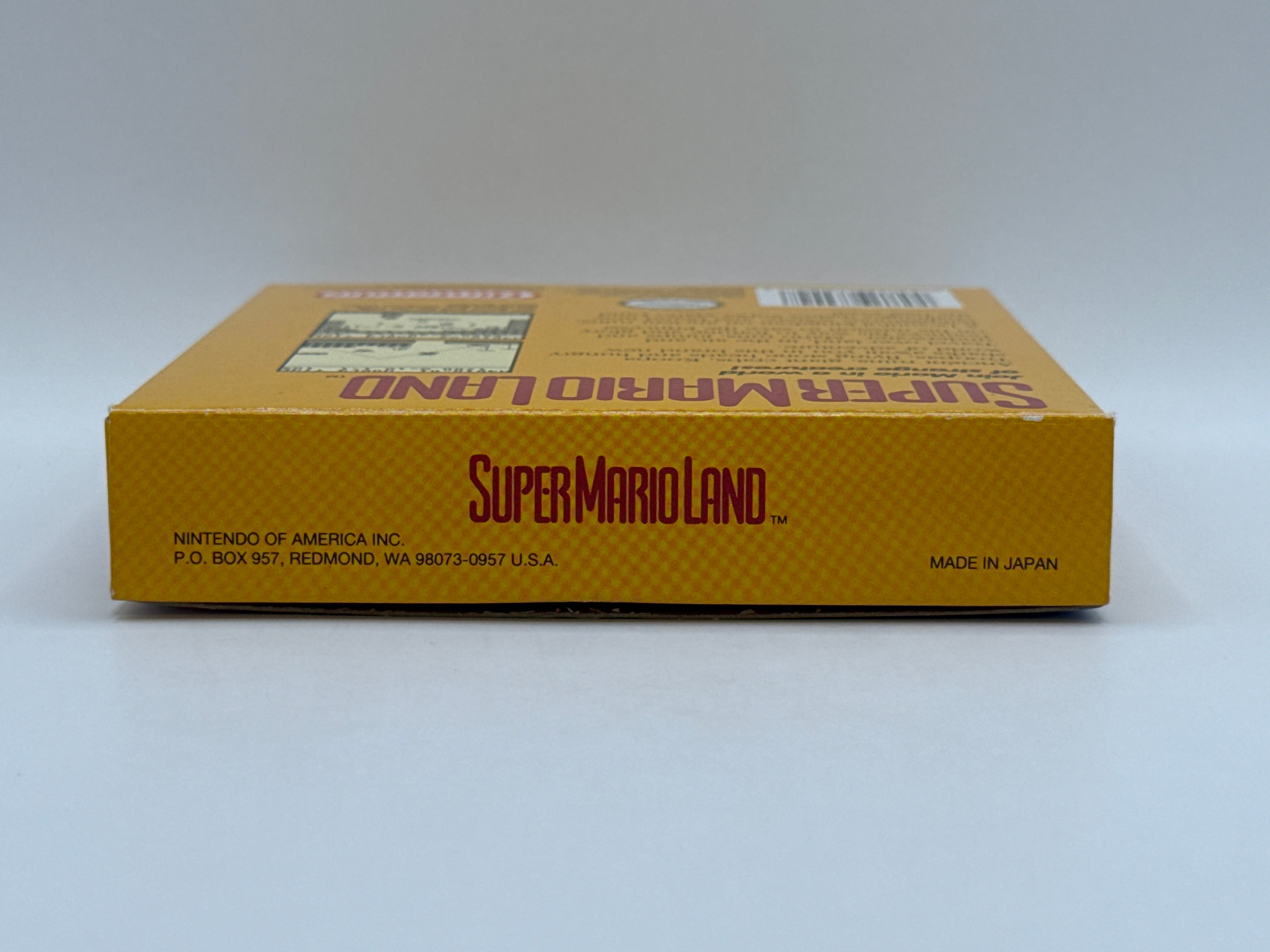 Super Mario Land CL01 (Missing Manual) Game Boy