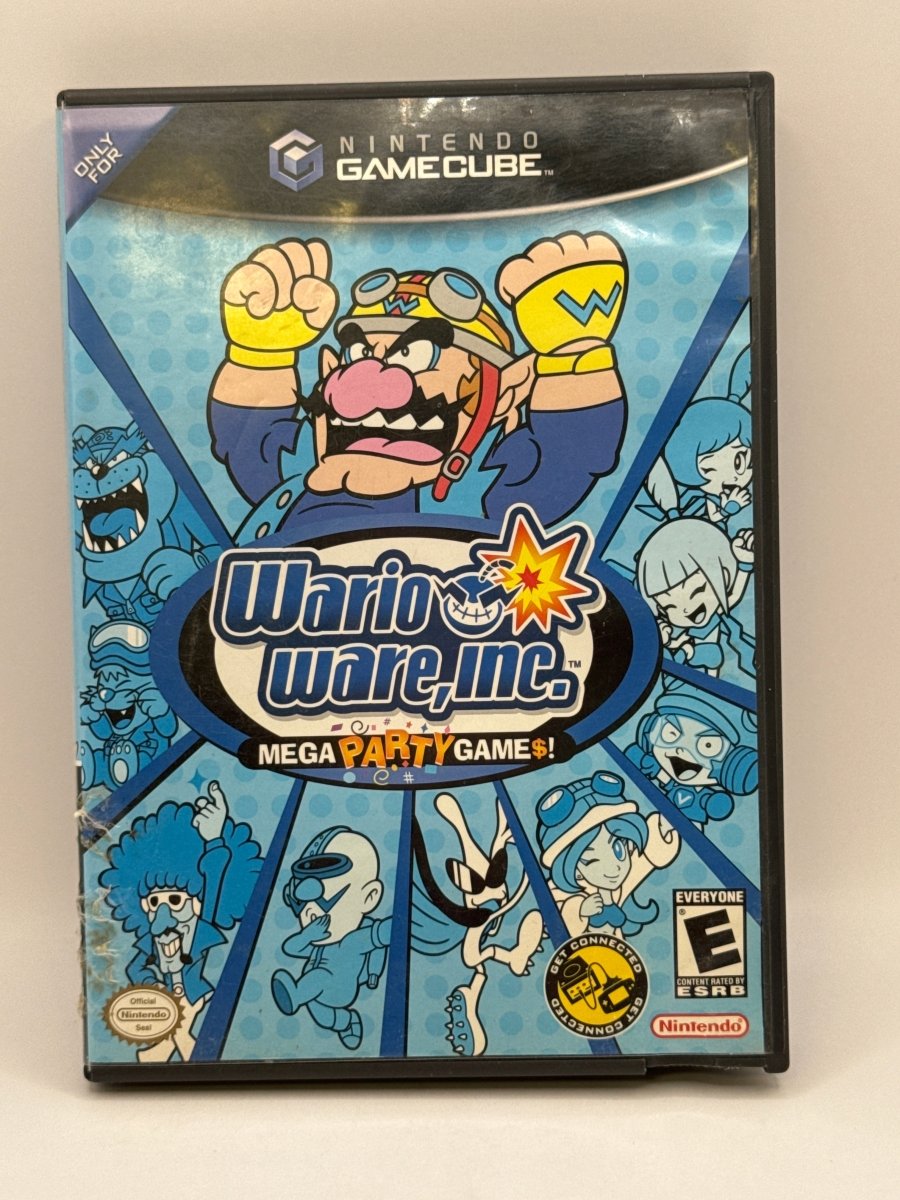 Wario Ware Mega Party Games CL01 (Missing Manual) Nintendo GameCube