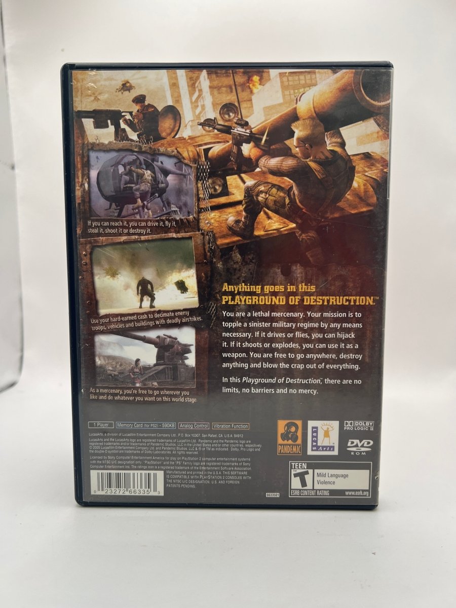 Mercenaries CL01 (CIB) PlayStation 2