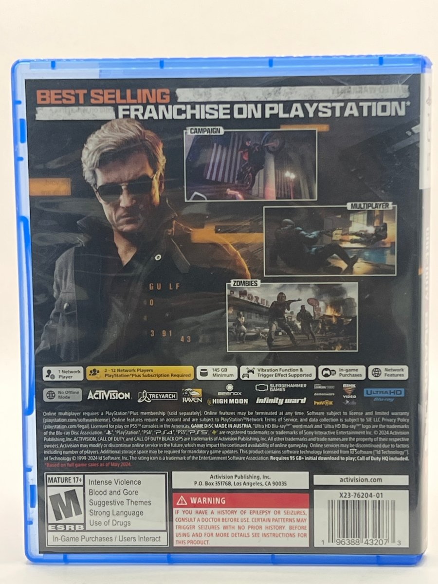 Call of Duty: Black Ops 6 CL01 (CIB) PlayStation 5