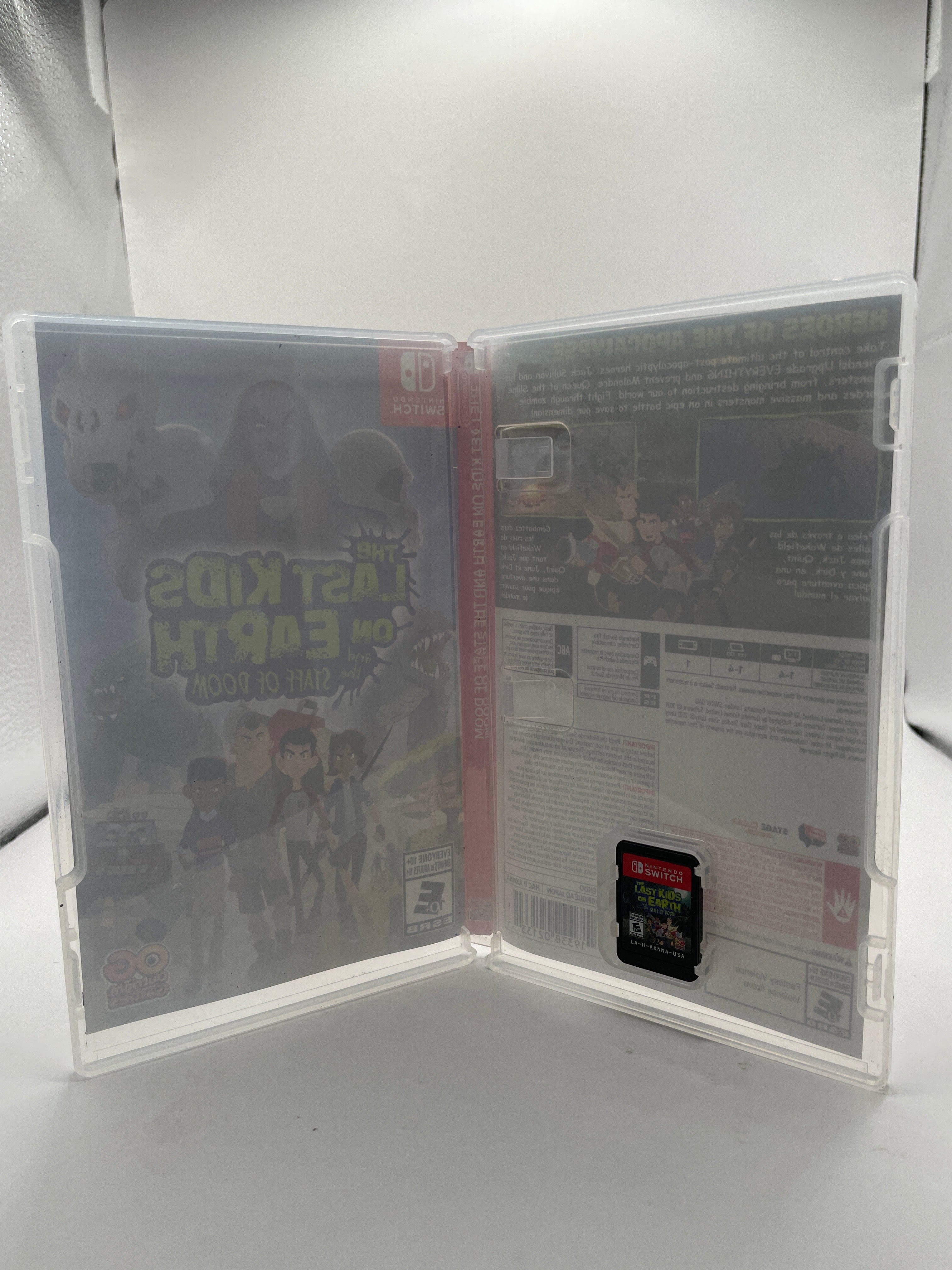 The Last Kids on Earth and the Staff of Doom CL01 (CIB) Nintendo Switch