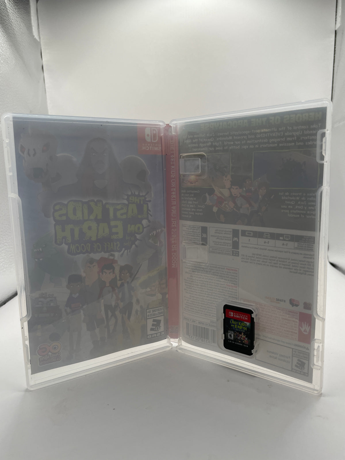 The Last Kids on Earth and the Staff of Doom CL01 (CIB) Nintendo Switch