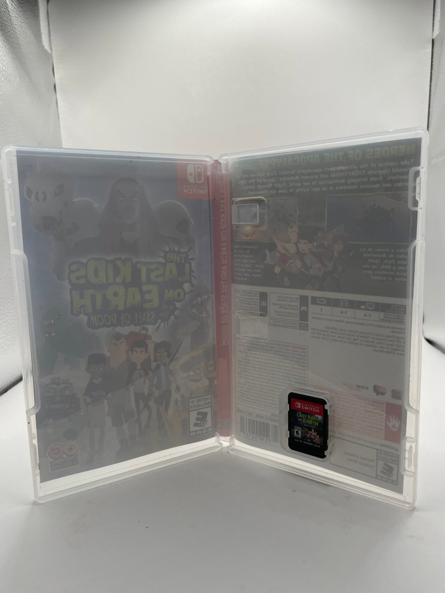The Last Kids on Earth and the Staff of Doom CL01 (CIB) Nintendo Switch