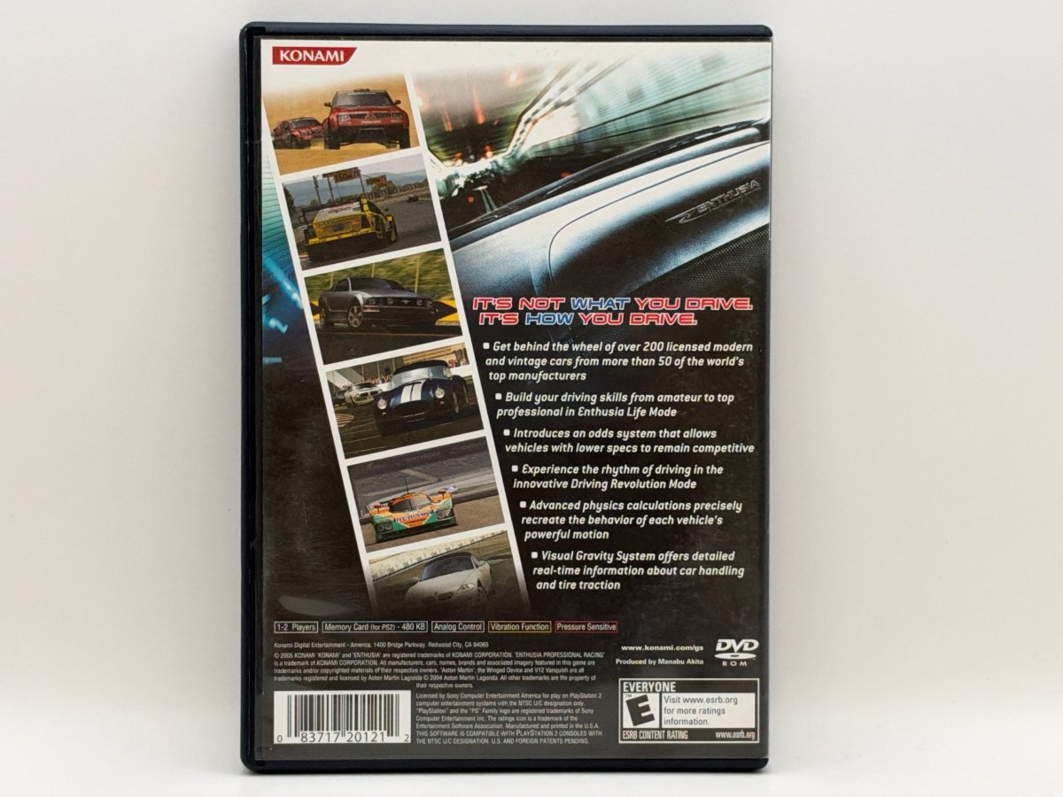 Enthusia Professional Racing CL01 (CIB) PlayStation 2