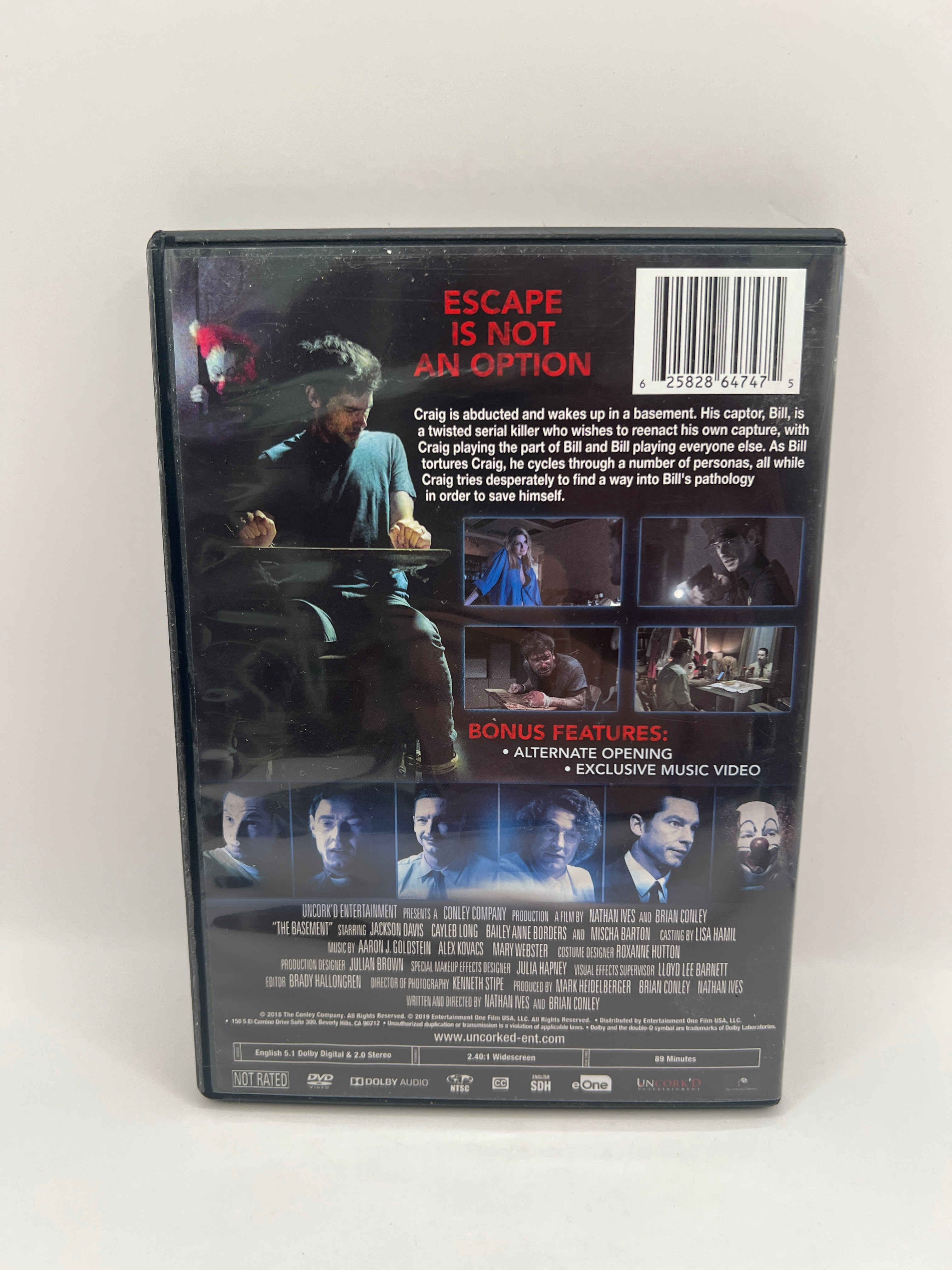 The Basement (2018) Used DVD