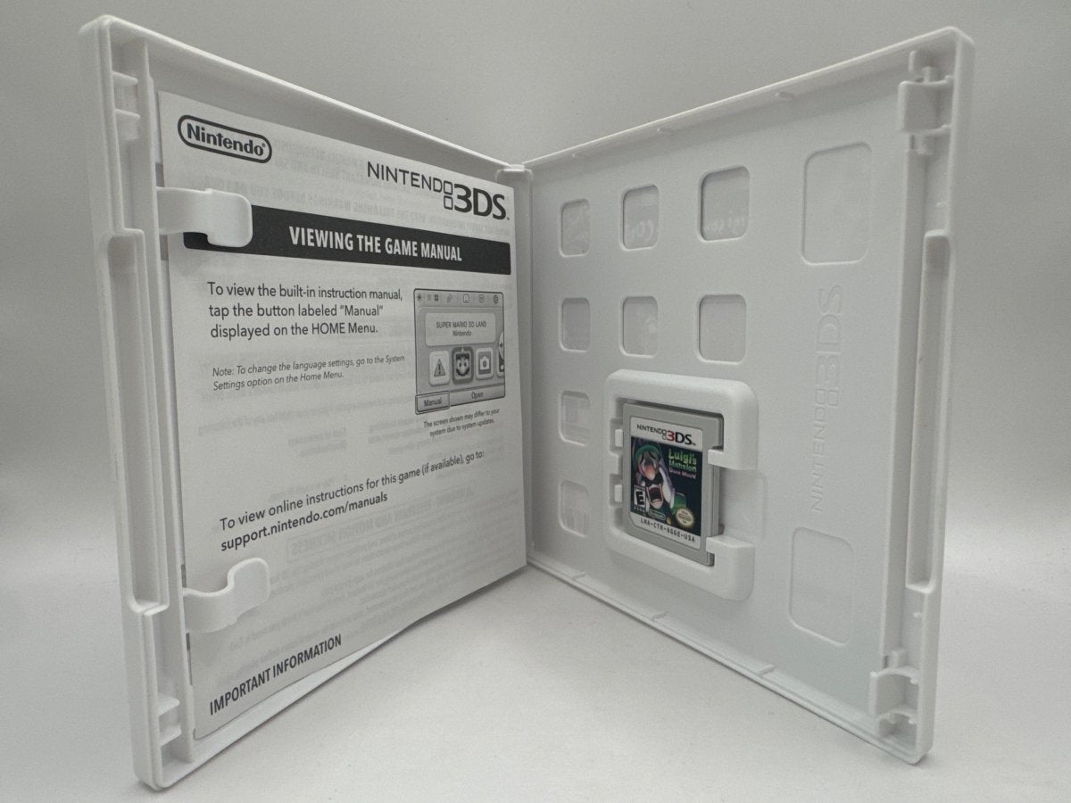 Luigi's Mansion: Dark Moon CL02 (CIB) Nintendo 3DS