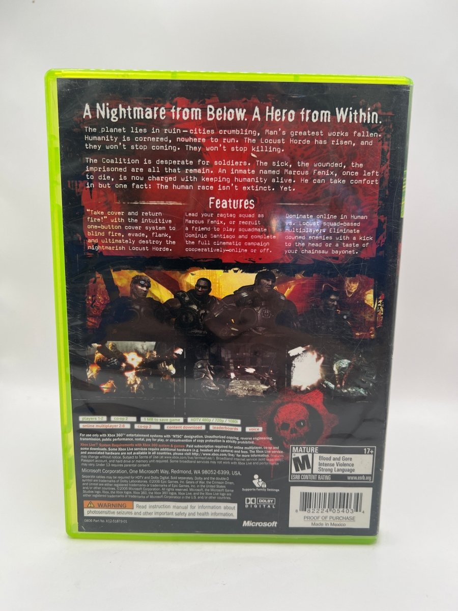 Gears of War CL02 (CIB) Xbox 360