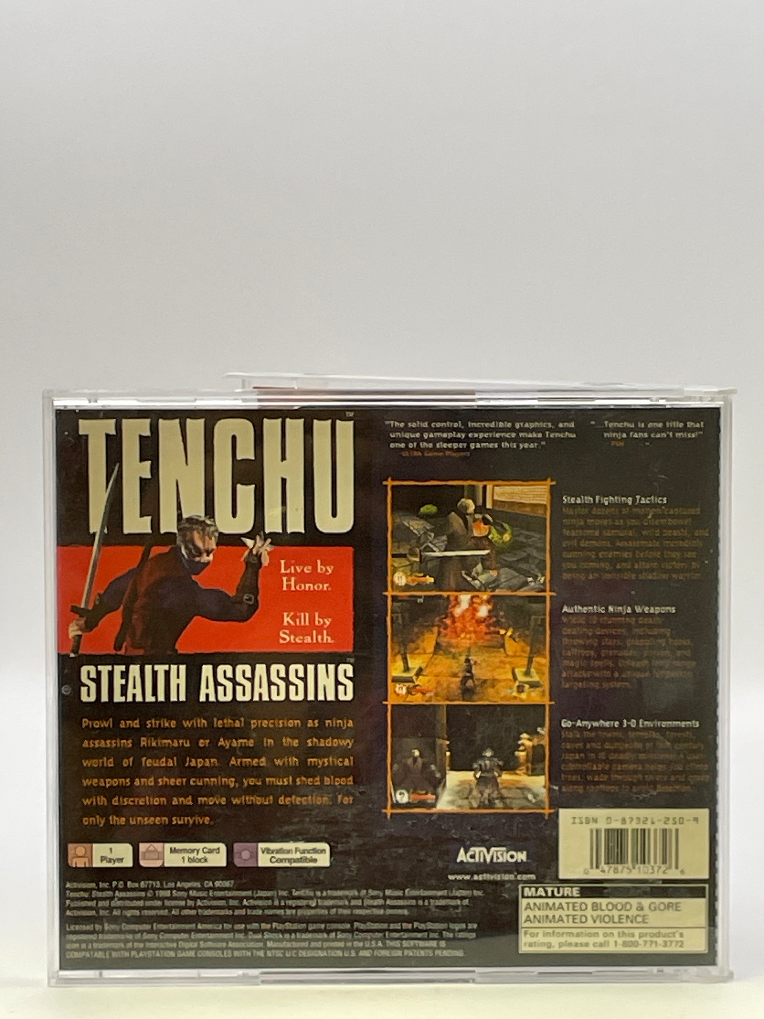 Tenchu: Stealth Assassins CL01 (CIB) Playstation One
